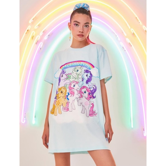 NEW Dolls Kill My Little Pony Twilight Sparkle Magic Graphic Tee Small - Picture 9 of 13